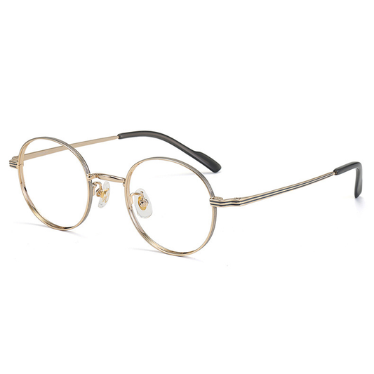 Legendary Round Full-Rim Eyeglasses